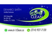 A-1Clean Front Card